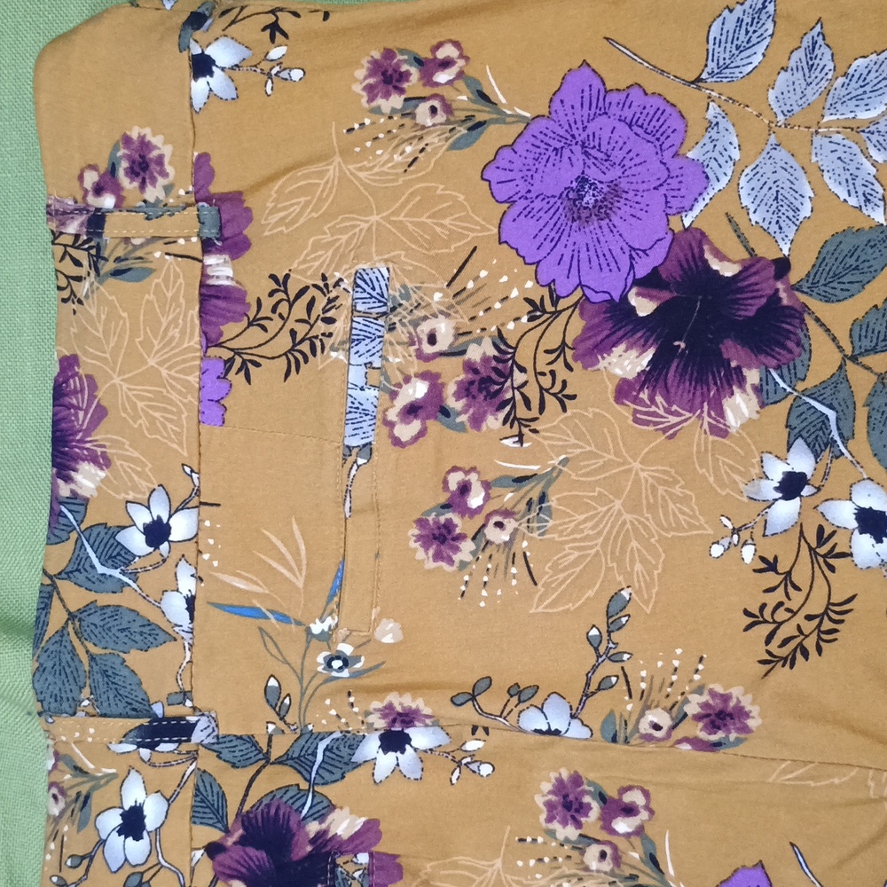 SHARP LADIES SZ LG JULES AND LEOPOLD FLORAL PANT - Picture 6 of 8
